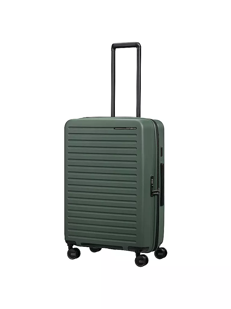 SAMSONITE | Trolley RESTACKD SPINNER 68 cm espandibile salvia | 