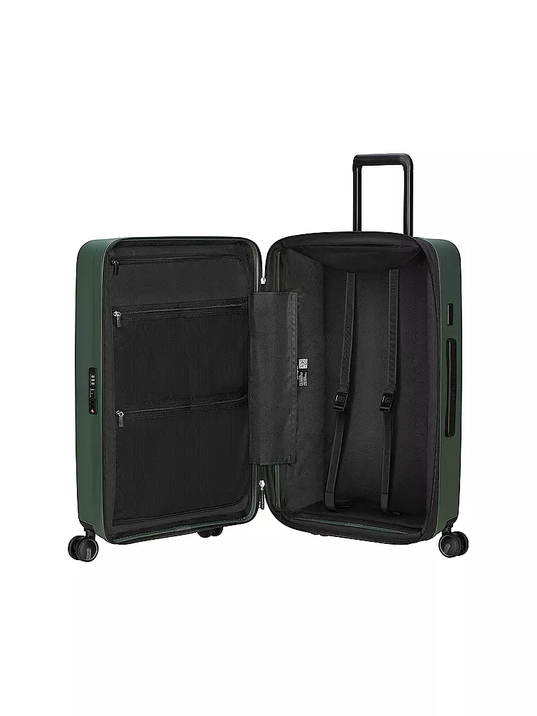 SAMSONITE | Trolley RESTACKD SPINNER 68 cm espandibile salvia | 