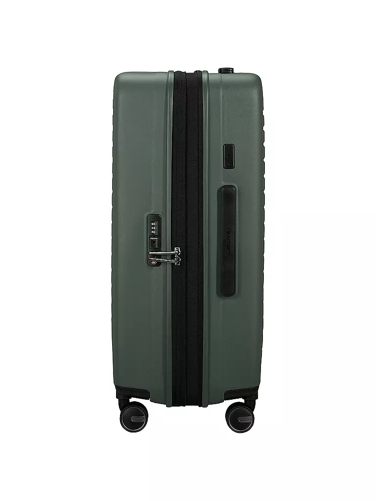 SAMSONITE | Trolley RESTACKD SPINNER 68 cm espandibile salvia | 