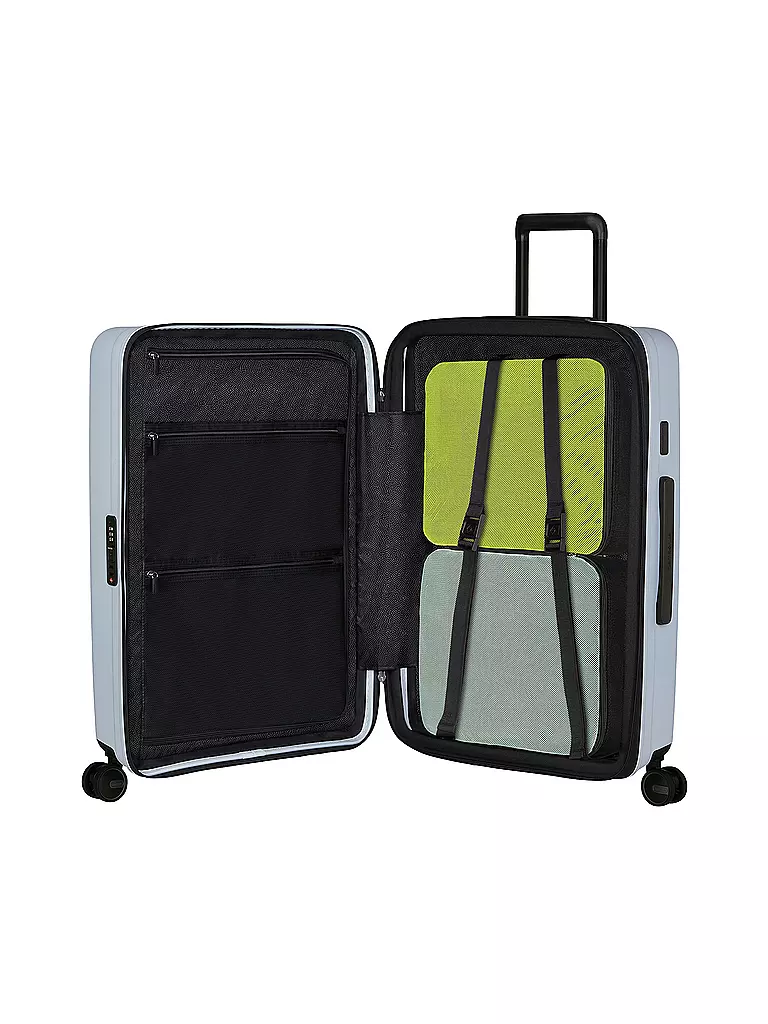 SAMSONITE | Trolley RESTACKD SPINNER 68cm espandibile Glacier | Blu chiaro
