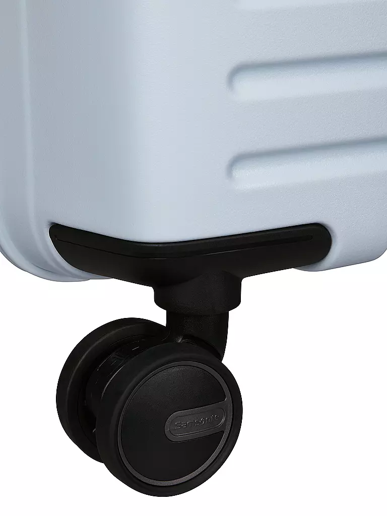 SAMSONITE | Trolley RESTACKD SPINNER 68cm espandibile Glacier | Blu chiaro