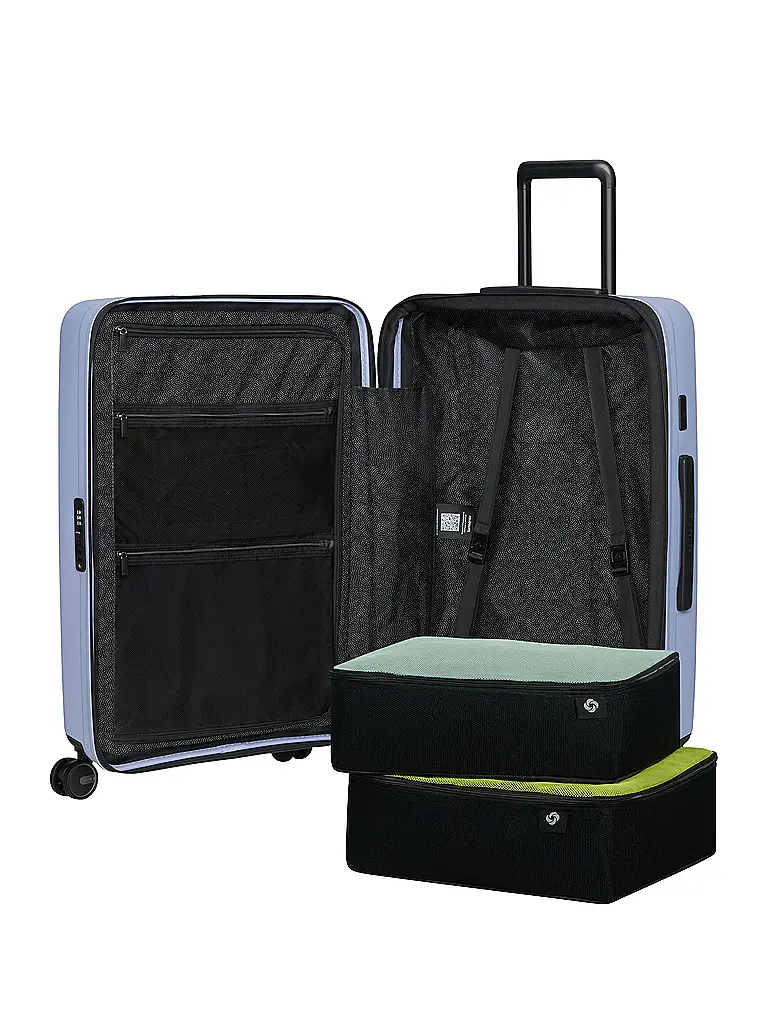 SAMSONITE | Trolley RESTACKD SPINNER 68cm espandibile Lavanda | Lilla
