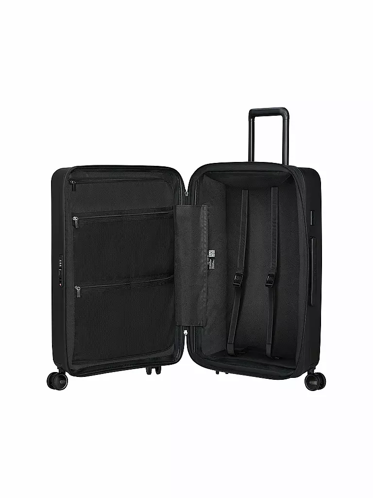 SAMSONITE | Trolley RESTACKD SPINNER 68cm espandibile nero | 