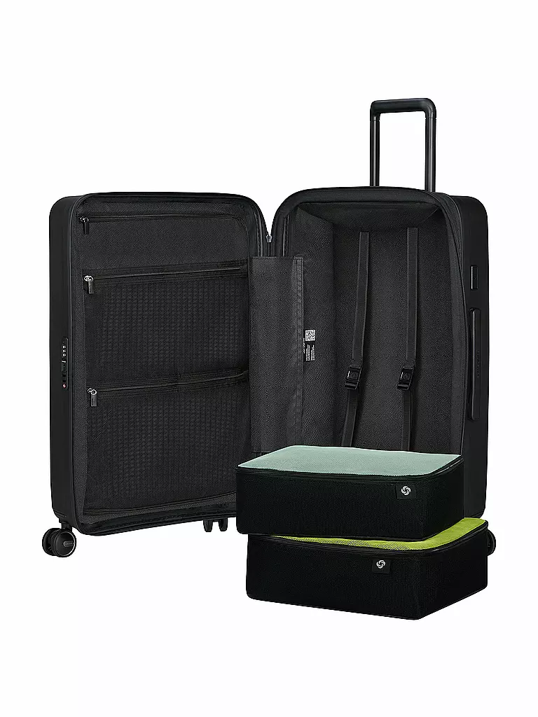 SAMSONITE | Trolley RESTACKD SPINNER 68cm espandibile nero | 