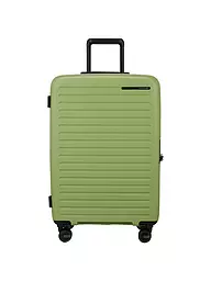 SAMSONITE | Trolley RESTACKD SPINNER 68cm espandibile Lavanda | Verde chiaro