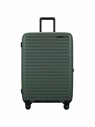SAMSONITE | Trolley RESTACKD SPINNER 75cm espandibile nero | Verde scuro