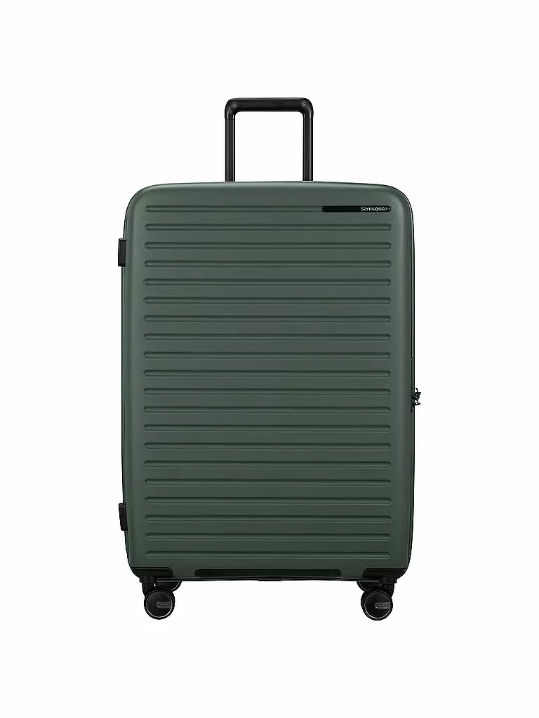 SAMSONITE | Trolley RESTACKD SPINNER 75cm espandibile salvia | Verde scuro