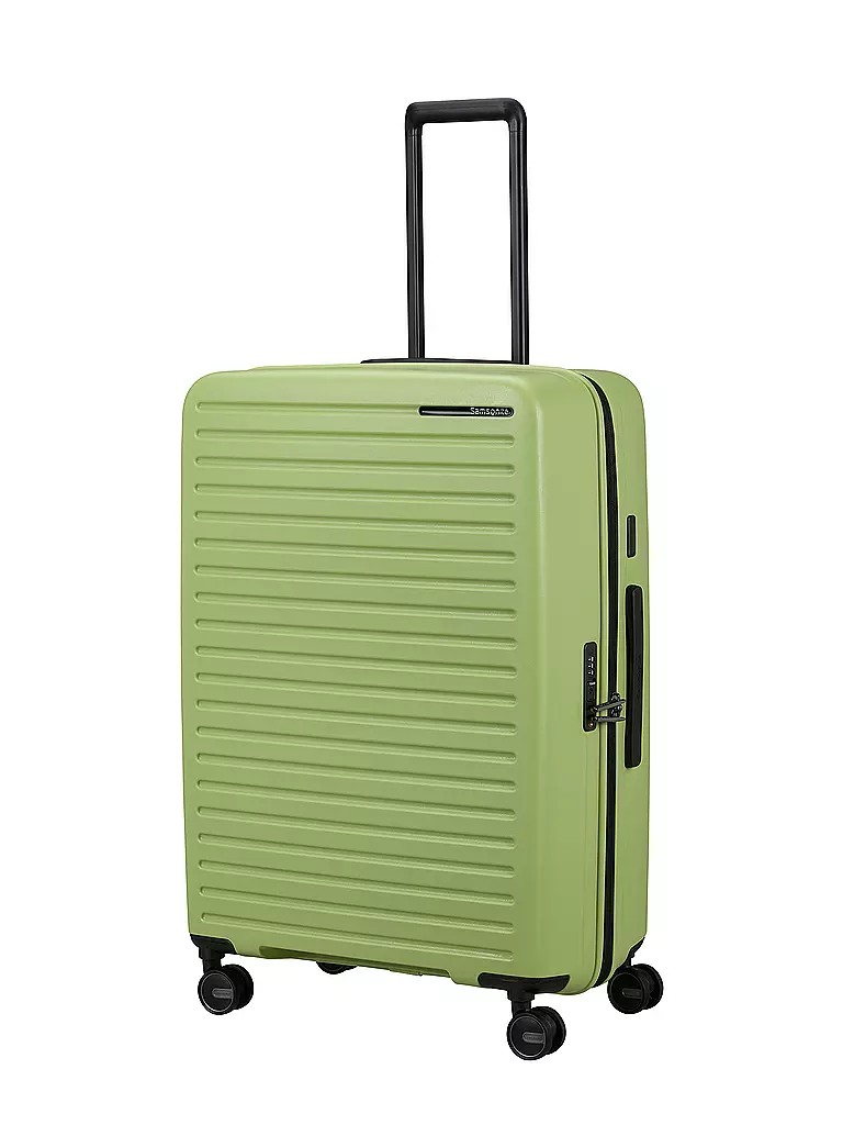SAMSONITE | Trolley RESTACKD SPINNER 75cm espandibile Wasabi | Verde chiaro