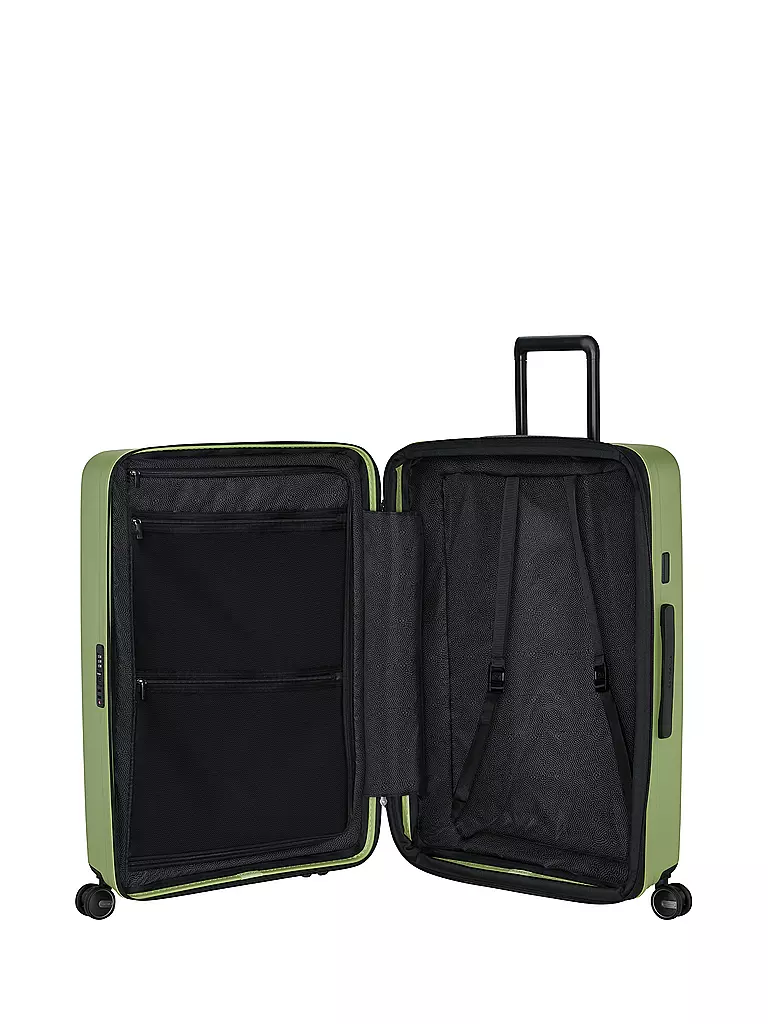 SAMSONITE | Trolley RESTACKD SPINNER 75cm espandibile Wasabi | Verde chiaro