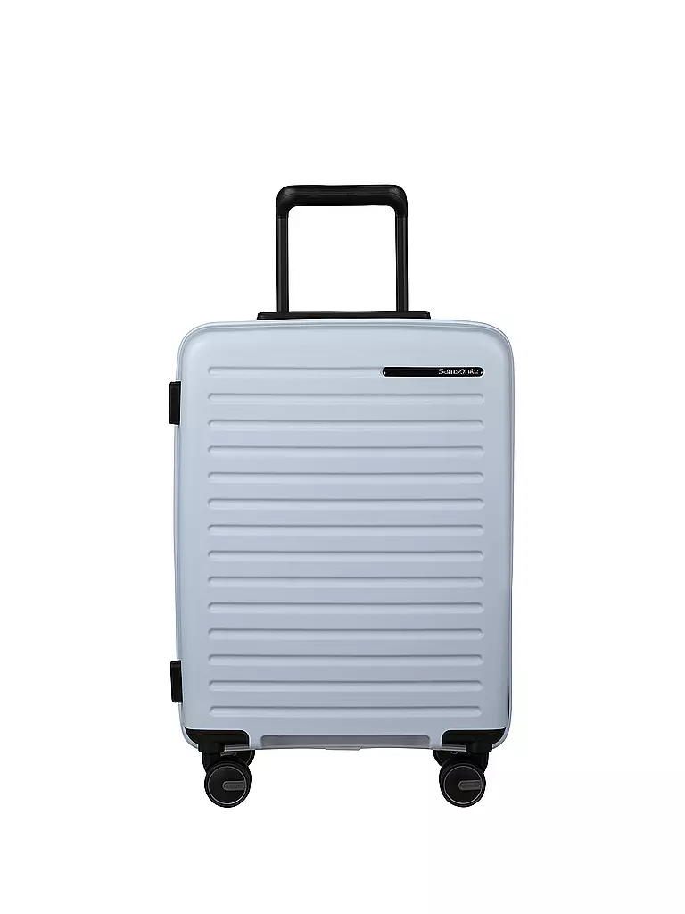 SAMSONITE | Trolley RESTACKED SPINNER 55cm espandibile glacier | Blu chiaro