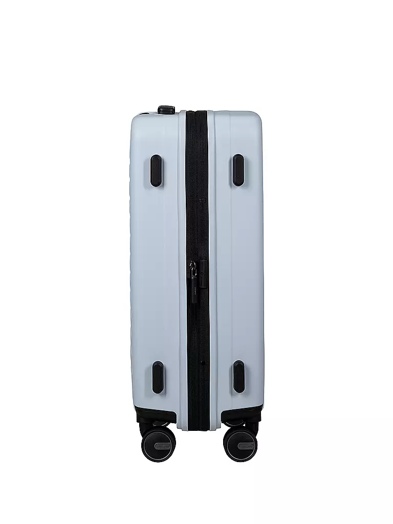 SAMSONITE | Trolley RESTACKED SPINNER 55cm espandibile glacier | Blu chiaro