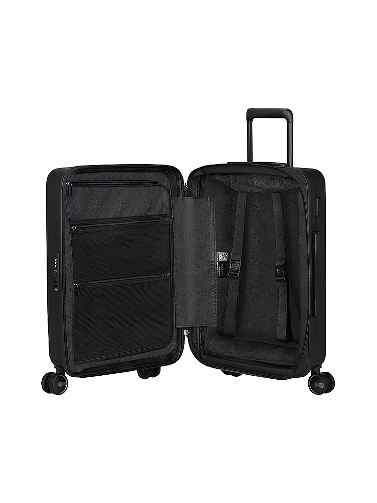 SAMSONITE | Trolley RESTACKED SPINNER 55cm espandibile nero | 