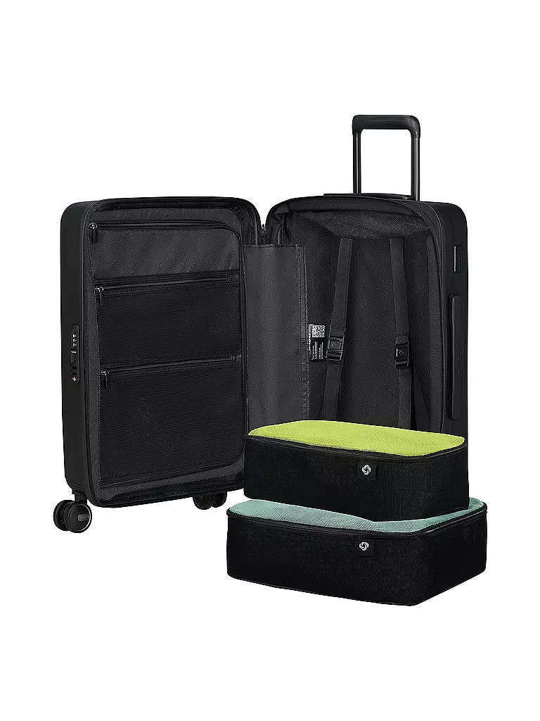 SAMSONITE | Trolley RESTACKED SPINNER 55cm espandibile nero | 