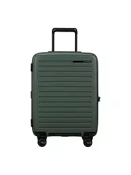 SAMSONITE | Trolley RESTACKED SPINNER 55cm espandibile salvia | Verde scuro