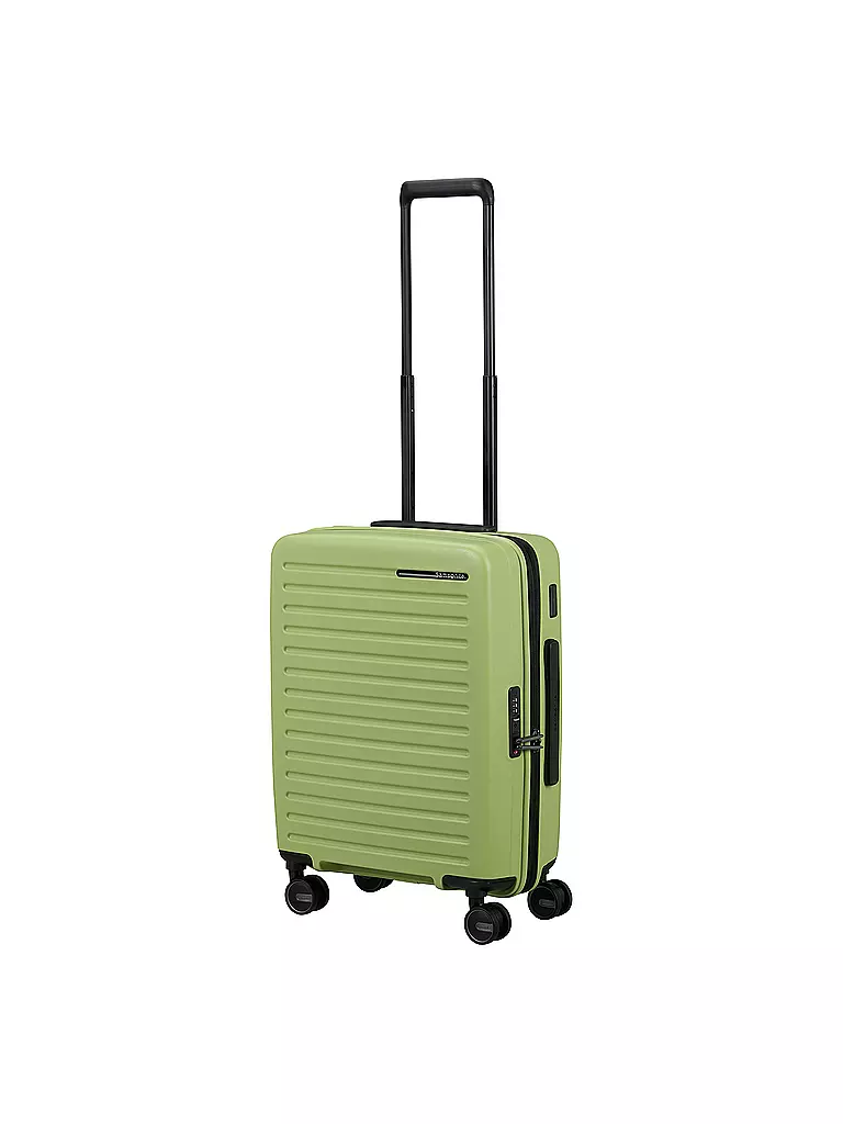 SAMSONITE | Trolley RESTACKED SPINNER 55cm espandibile wasabi | Verde chiaro