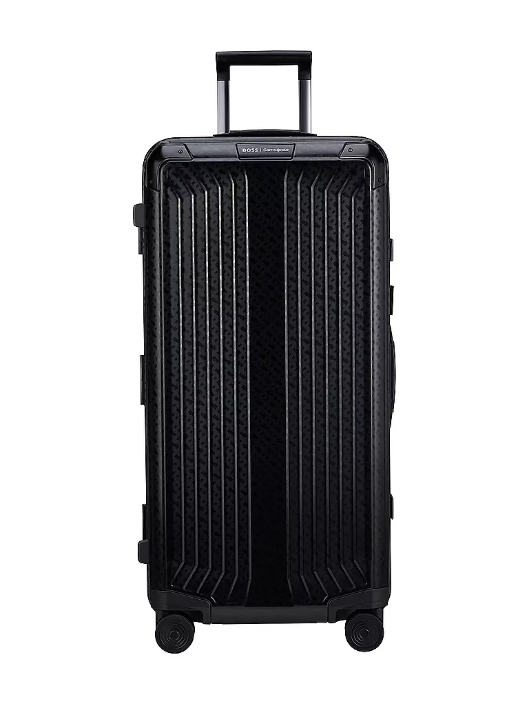 SAMSONITE | Trolley TRUNK 80cm monogramma grafite | Nero
