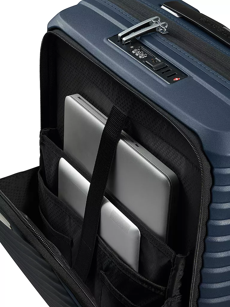 SAMSONITE | Trolley UPSCAPE SPINNER 55cm espandibile blue nights | 
