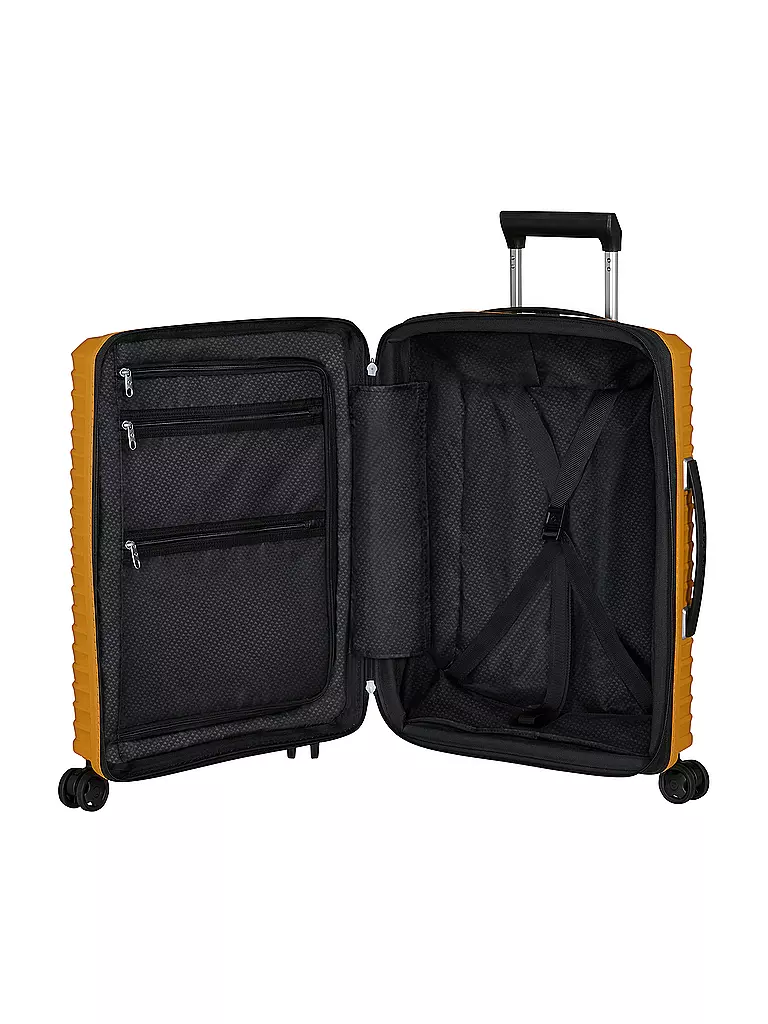 SAMSONITE | Trolley UPSCAPE SPINNER 55cm espandibile giallo | 