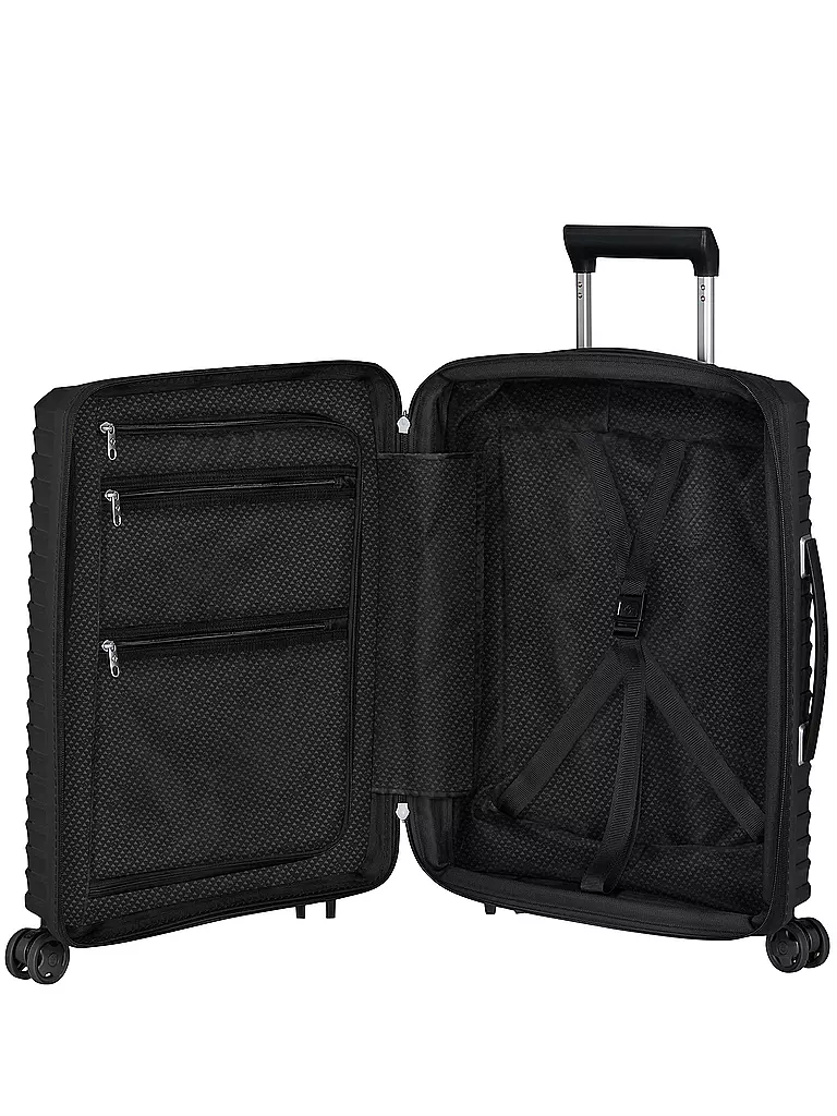SAMSONITE | Trolley UPSCAPE SPINNER 55cm espandibile Nero | 