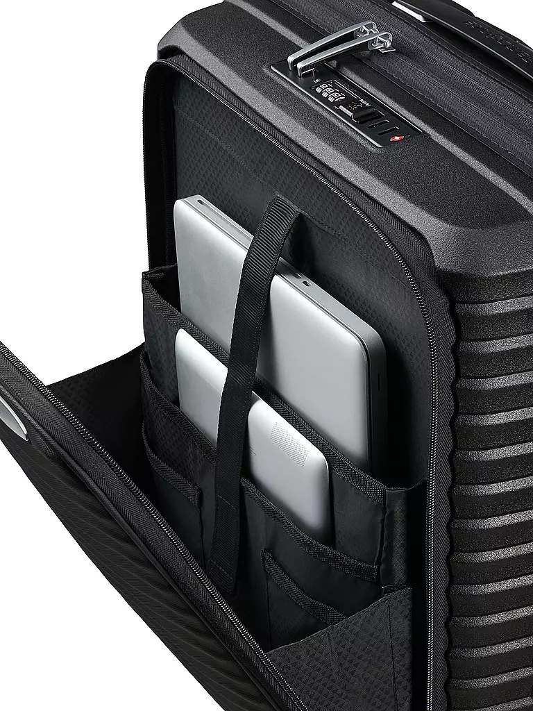 SAMSONITE | Trolley UPSCAPE SPINNER 55cm espandibile nero |