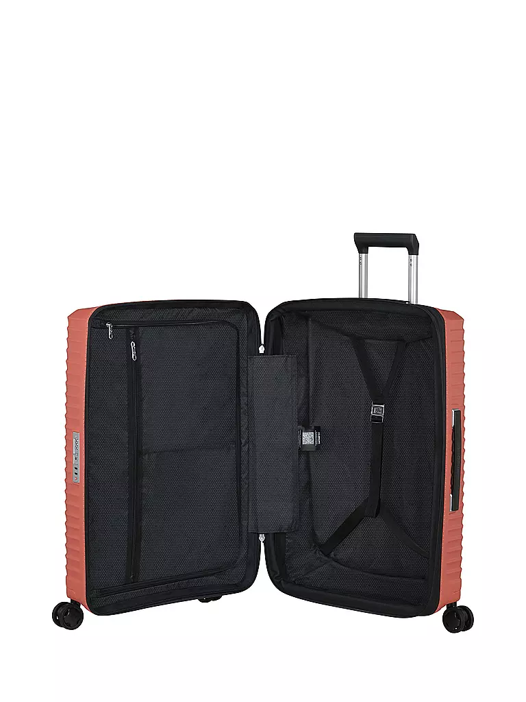 SAMSONITE | Trolley UPSCAPE SPINNER 68cm espandibile Clay | Arancione