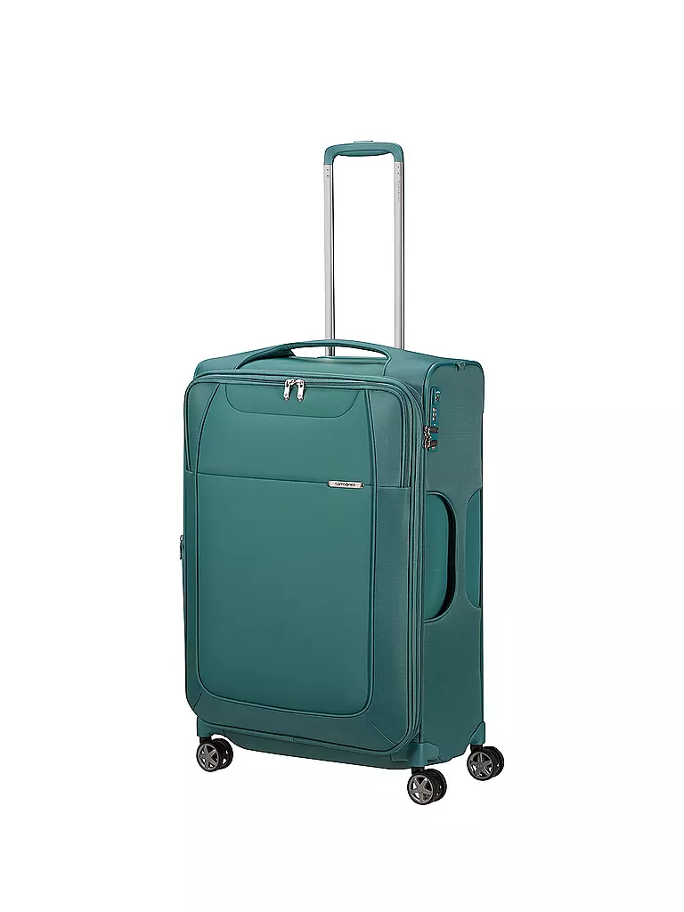 SAMSONITE | Trolley Weich D' LITE SPINNER 71cm erweiterbar northern blue | Petrolio