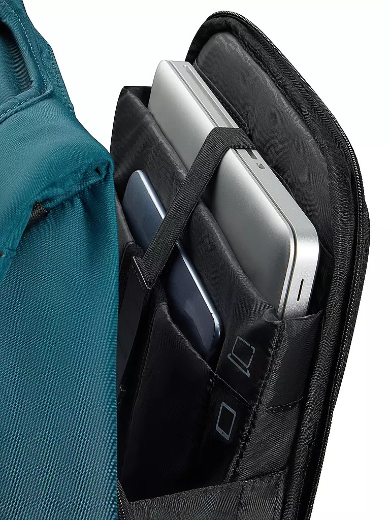 SAMSONITE | Zaino SECURIPAK 2.0 14.1" petrolio | 