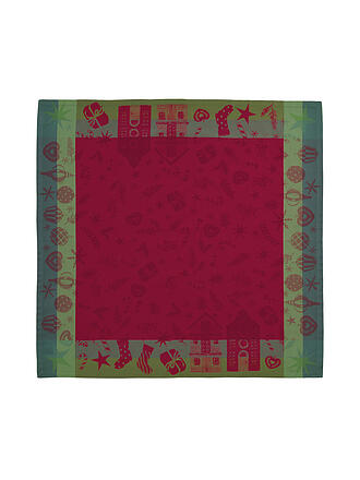 SANDER | Tovaglia natalizia 100x100cm JOLLY TIME Rosso