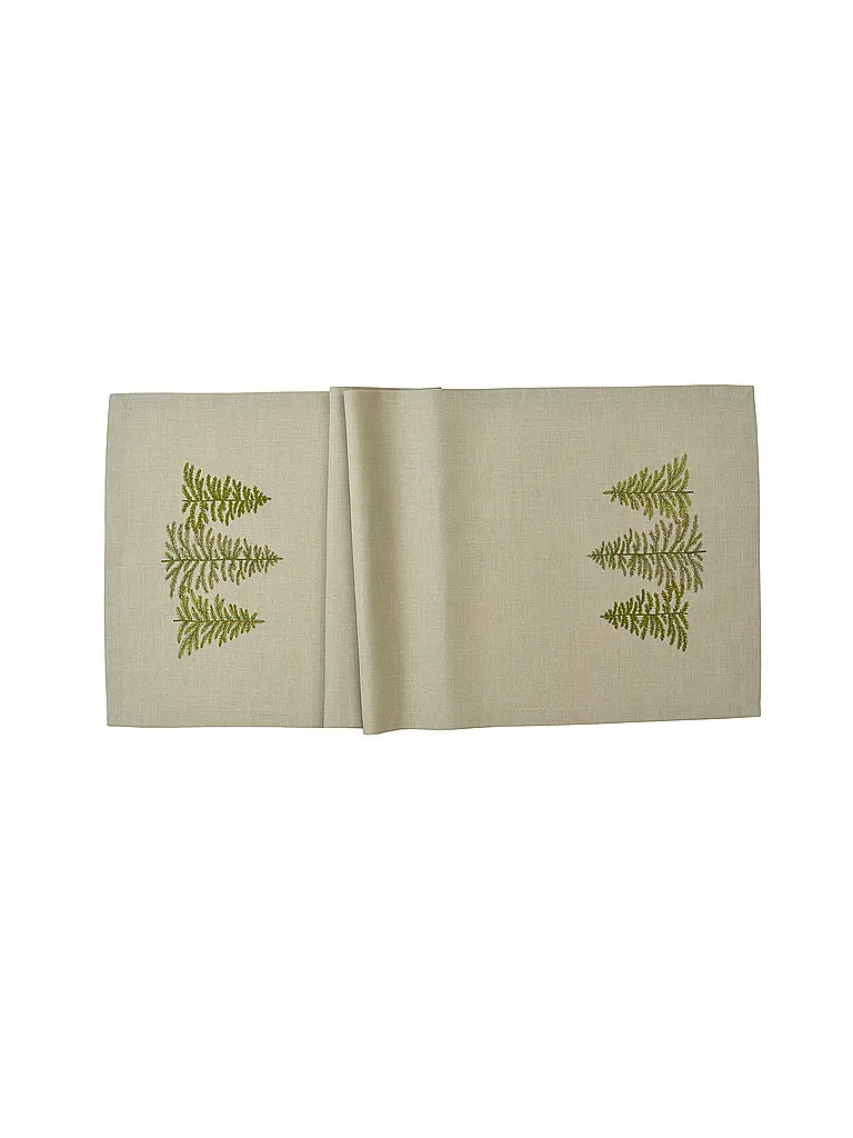 SANDER | Centrino natalizio 85x85cm WOODLANDS Moonbeam | Cammello