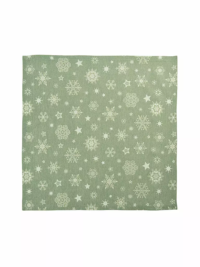 SANDER | Centrotavola CRISTALLO NEVE 85x85cm Giada | Verde chiaro