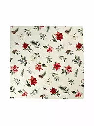SANDER | Centrotavola X-MAS FLOWERS 85x85cm Originale | Crema