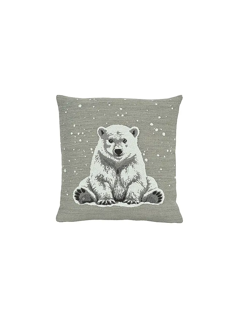 SANDER | Federa per cuscino natalizio 45x45cm ARKTOS Rock | Grigio
