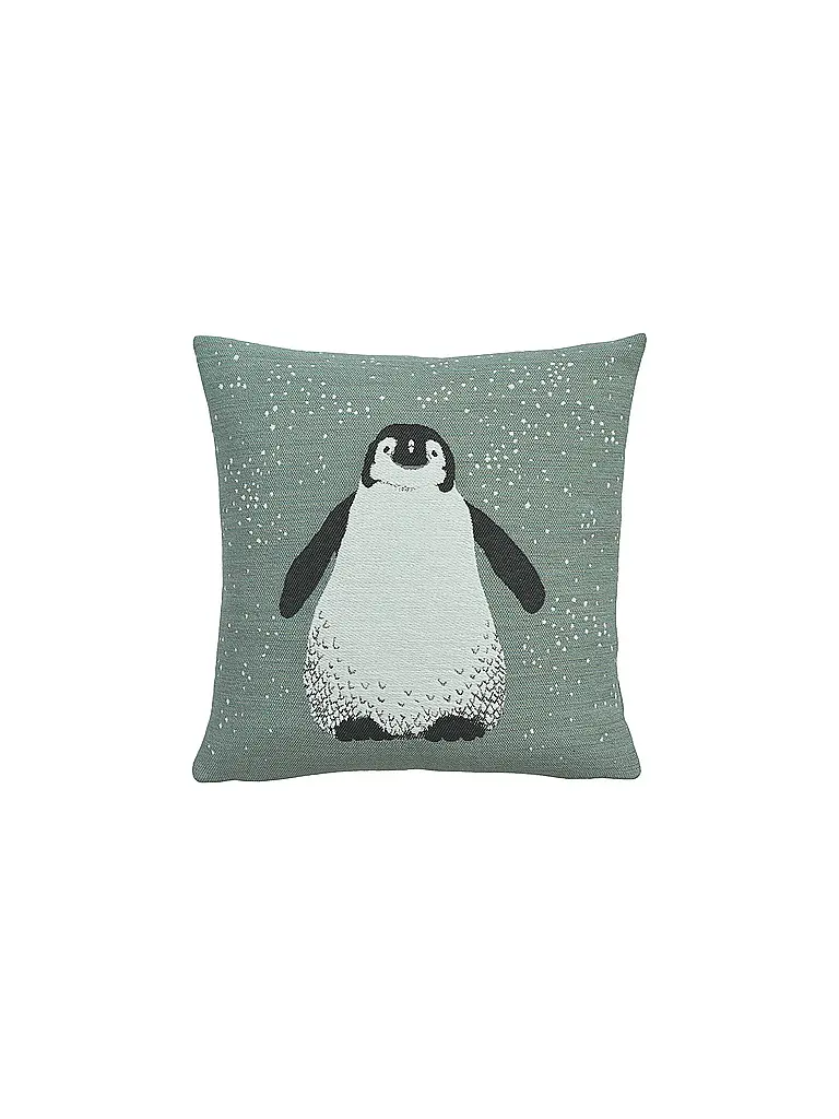 SANDER | Federa per cuscino natalizio 45x45cm PING Blue Fox | Menta