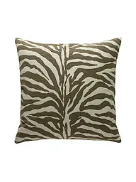 SANDER | Kissenhülle 50x50cm KIBO Olive | Grigio