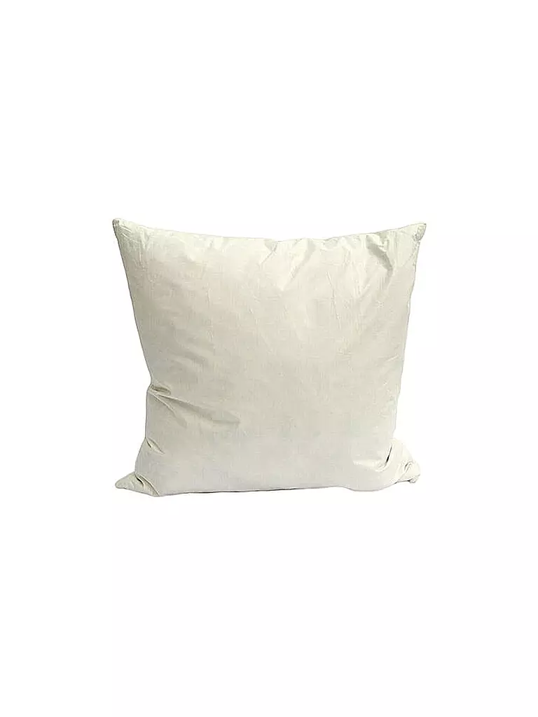 SANDER | Imbottitura per cuscino in piume 40x40 cm color crema | Crema