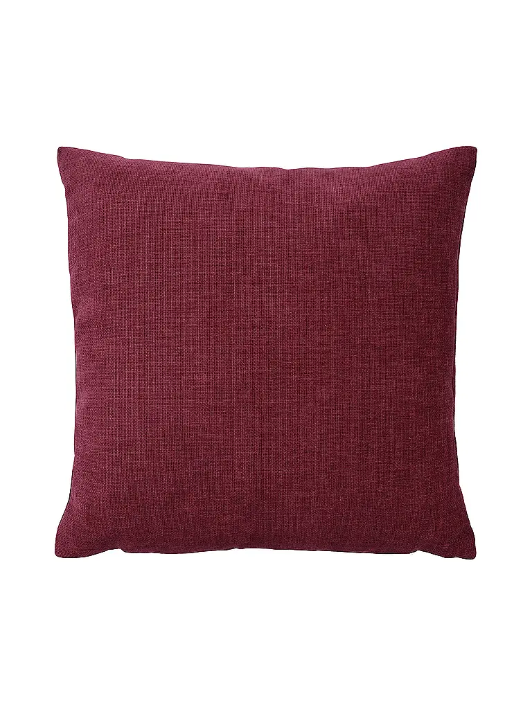SANDER | Kissenhülle 50x50cm KENSINGSTON Marsala | Rosso scuro
