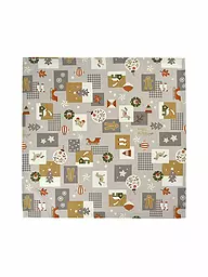 SANDER | Mitteldecke VALKENBURG 85x85cm Taupe / Grigio | Grigio chiaro