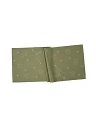 SANDER | Runner da tavola natalizio 50x150cm STARDUST Salvia | Oliva