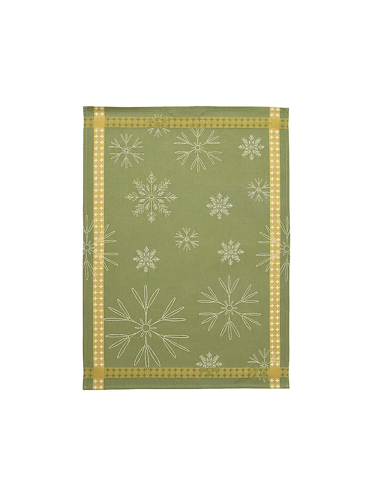SANDER | Strofinaccio di Natale 50x70cm VAIL Olive | Verde chiaro