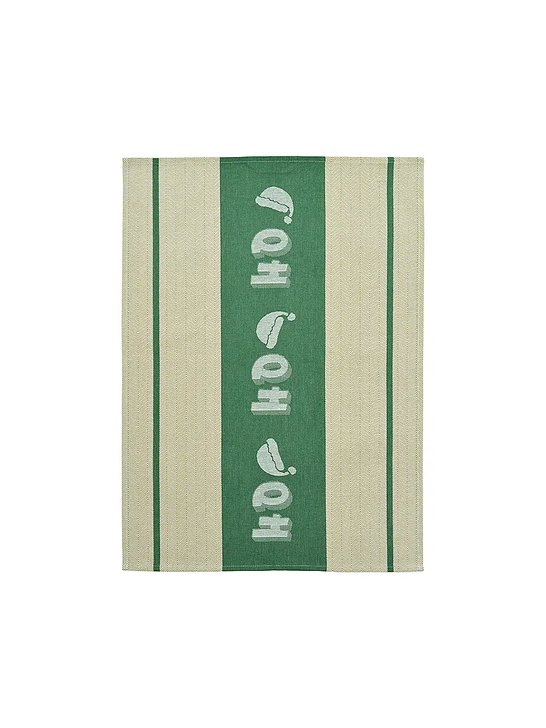 SANDER | Strofinaccio natalizio 50x70cm CHEF LAUGHTER Verde | Verde scuro