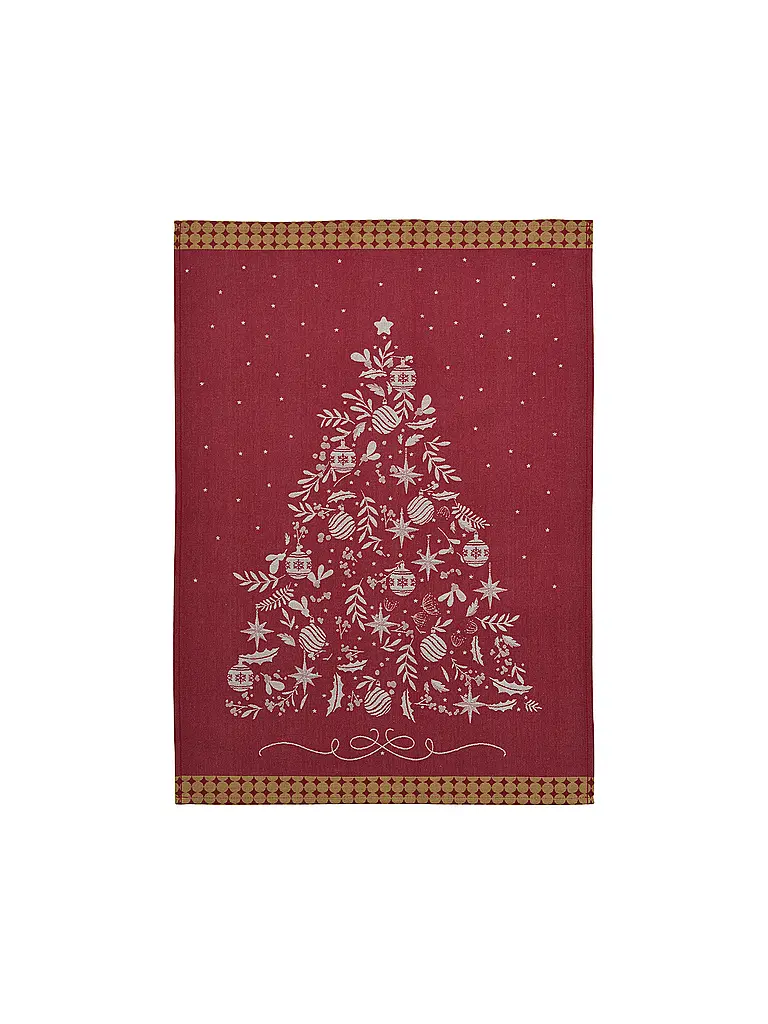 SANDER | Strofinaccio natalizio 50x70cm CHEF TREE Rosso | Rosso