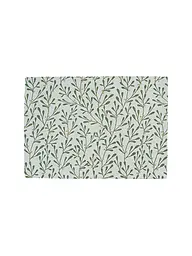 SANDER | Tavola di Natale 35x50cm MISTY Ecrù/Beige | Verde scuro