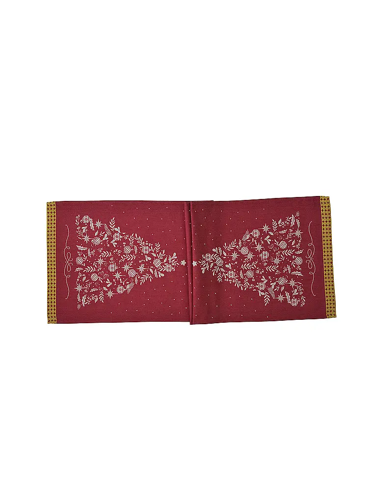 SANDER | Tavola di Natale 47x150cm CHEF TREE Rosso | Rosso