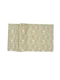 SANDER | Tavola di Natale 50x140cm GINGER MAN Beige/Rosso | Beige