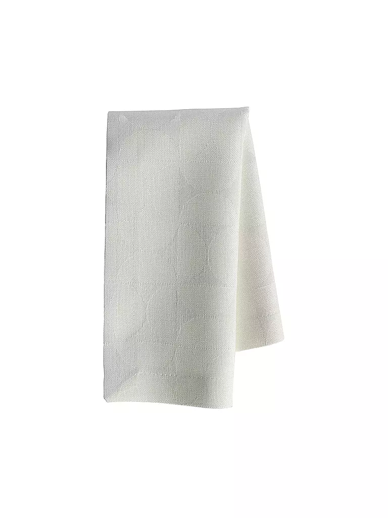SANDER | Tischdecke 150x250cm ORA JAQUARD Ecru | Bianco