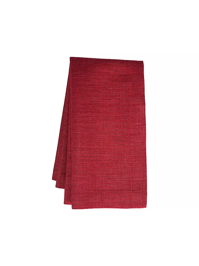 SANDER | Tischdecke LOFT UNI rotonda 170cm rosso vino | Rosso