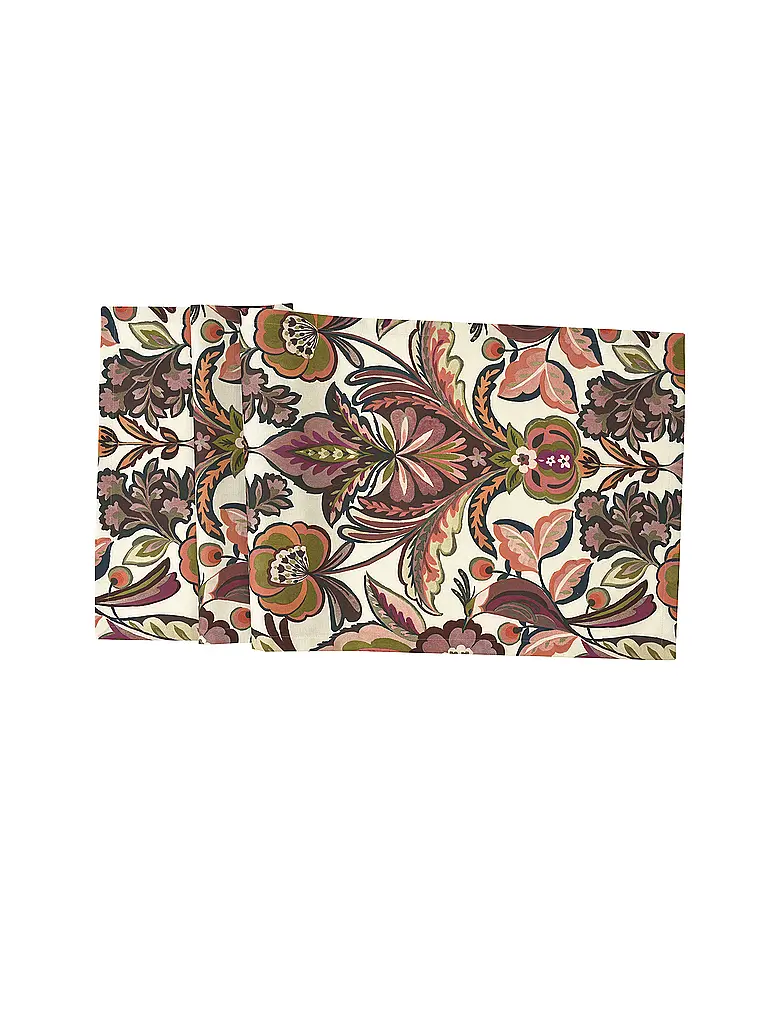 SANDER | Tischläufer ARABESQUE 50x140cm Berry | Bacca