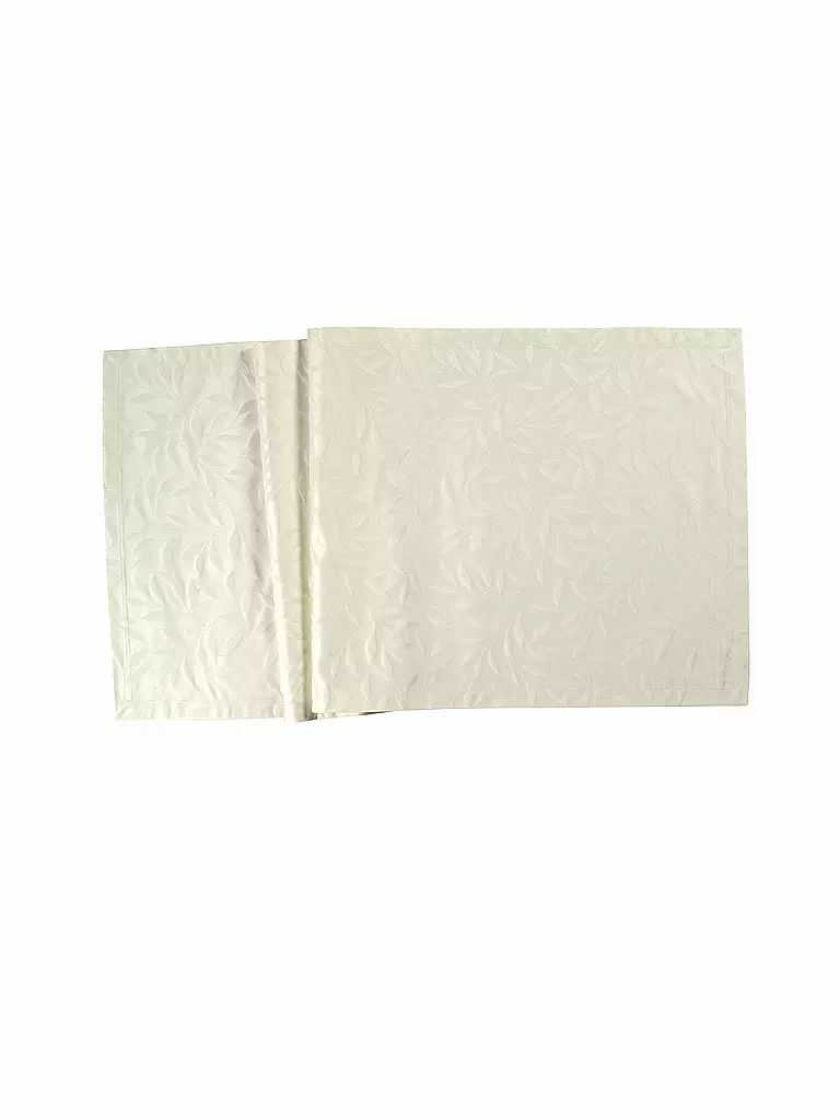 SANDER | Tischläufer COMO DAMAST 50x140cm Crema | Beige