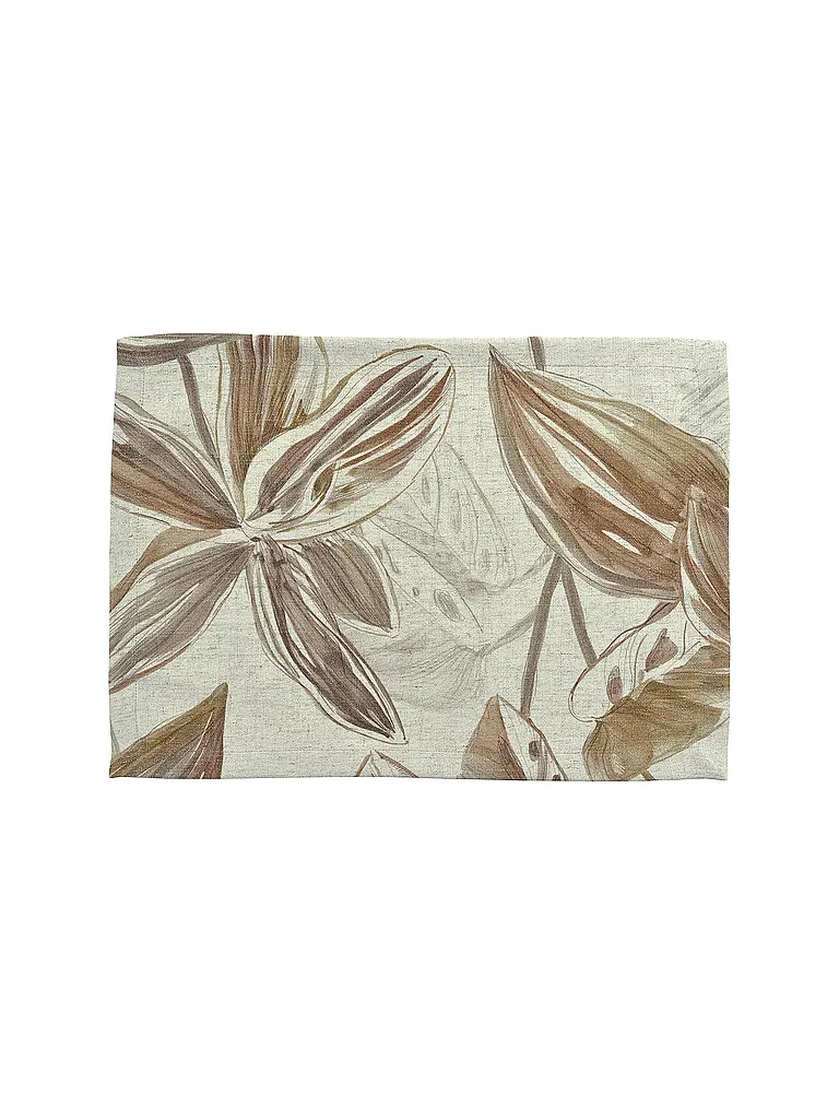 SANDER | Tischset SIENA 35x50cm Terra di Siena Bruciata | Arancione