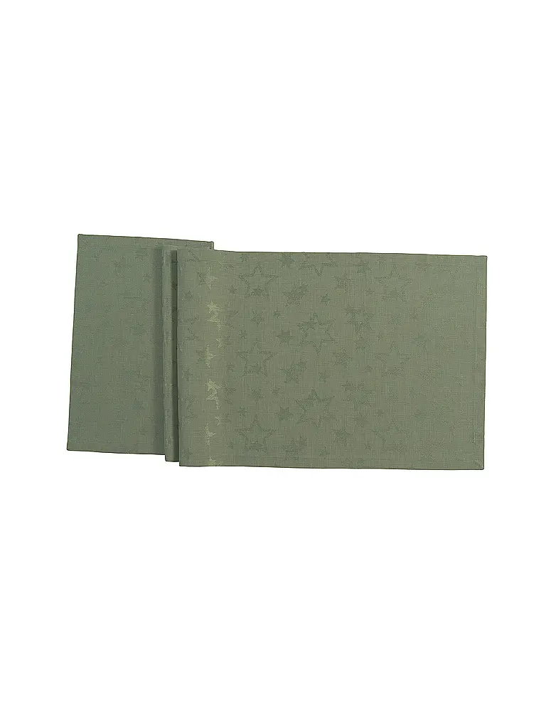 SANDER | Tovaglia natalizia Cosmo 90x90cm Giada | Verde chiaro